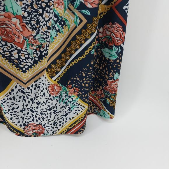 Speed Control 2X Knee Length Women's Dress Bell Sleeves - Picture 9 of 14